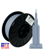 American Filament PLA 1.75mm, 1kg Spool, Gray Blue