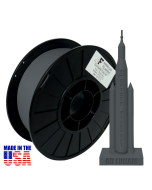 American Filament PLA 1.75mm, 1kg Spool, Metallic Gunmetal Gray