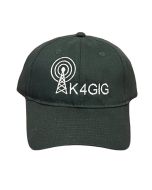 Personalized Black 100% Cotton Twill Ball Cap