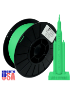 American Filament PLA Neon 1.75mm, 1kg Spool, Neon Green