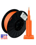 American Filament PLA Neon 1.75mm, 1kg Spool, Neon Orange