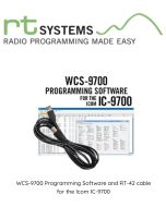 RT Systems WCS-9700-USB Software with USB For the IC-9700