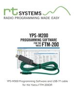 RT Systems YPS-M200 Programming Software Yaesu FTM-200DR - YPS-M200-USB