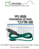 FTM-500DR Programming Software with USB RT Systems YPS-M500-USB