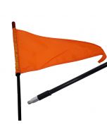 Firestik SR4 Flagstik 4ft Black w/Orange Safety Flag