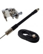 Shark CB Base with Metal Whip 11M CB Radio