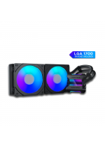 PHANTEKS GLACIER ONE 280MM AIO HALO CPU Cooler - Black