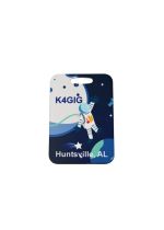 Customizable 2.75" x 4" Aluminum Name Badge