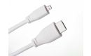 Raspberry Pi 4 1M Micro HDMI to Standard HDMI Cable, White - T7689AX