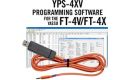 YPS-4XV Programming Software and USB-55 cable for FT-4X and FT-4V