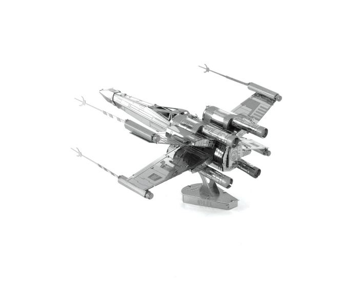 Fascinations Metal Earth 3D Model Kit Set – Star Wars X-Wing, Destroyer Droid, Tie Fighter & Imperial Set (4 Kits)
