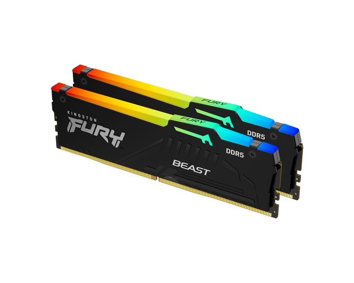 Kingston FURY Beast 64GB DIMM Kit (2x32G) DDR5-6000 CL36 1.35V AMD EXPO - KF560C36BBEAK2-64