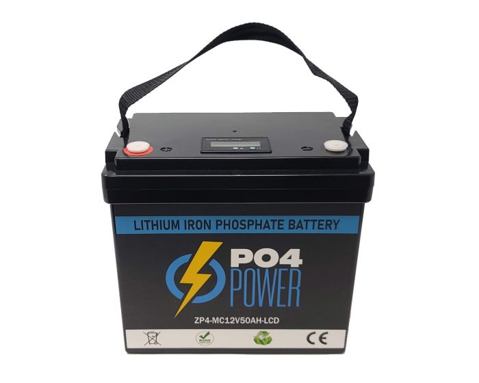 P04Power 12V 50Ah LifeP04 Battery