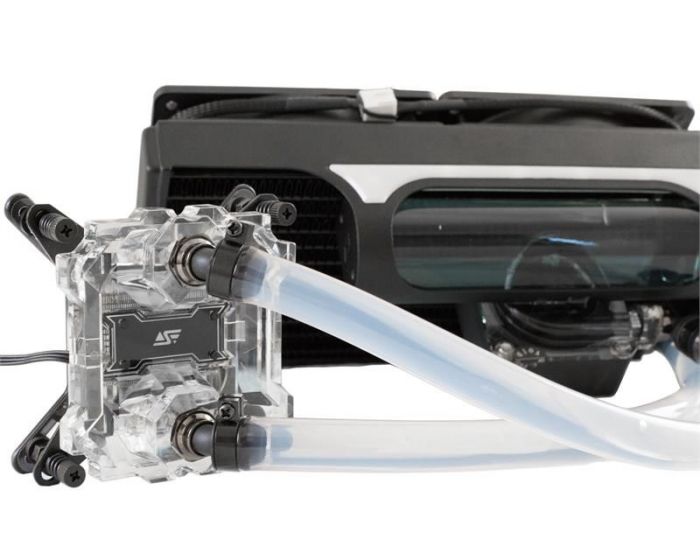 Swiftech H220 X2 All In One Liquid Cooling Kit Gigaparts Com