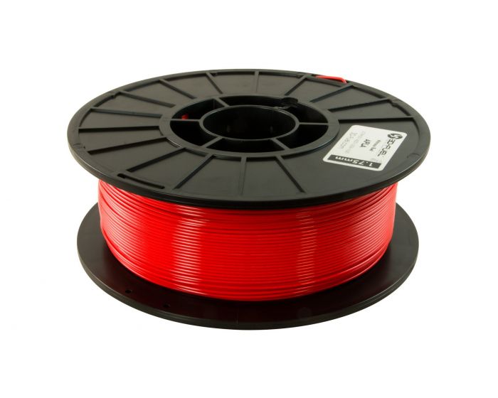 3D Fuel Pro PLA+ 3D Printer Filament 1.75mm, 1kg, Fire Engine Red