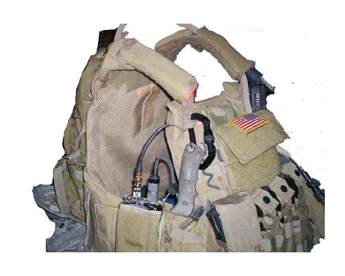 Tactical Vest Antenna System