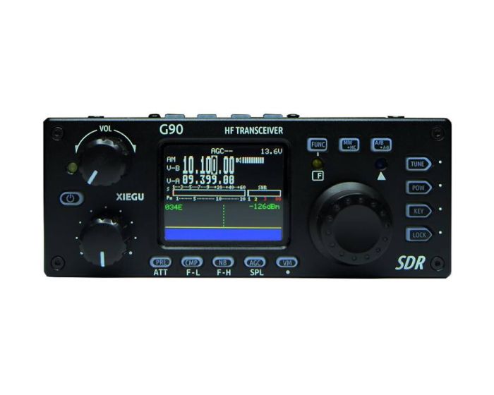 Used Very Good Xiegu G90 Portable HF Radio S/N X0419170090