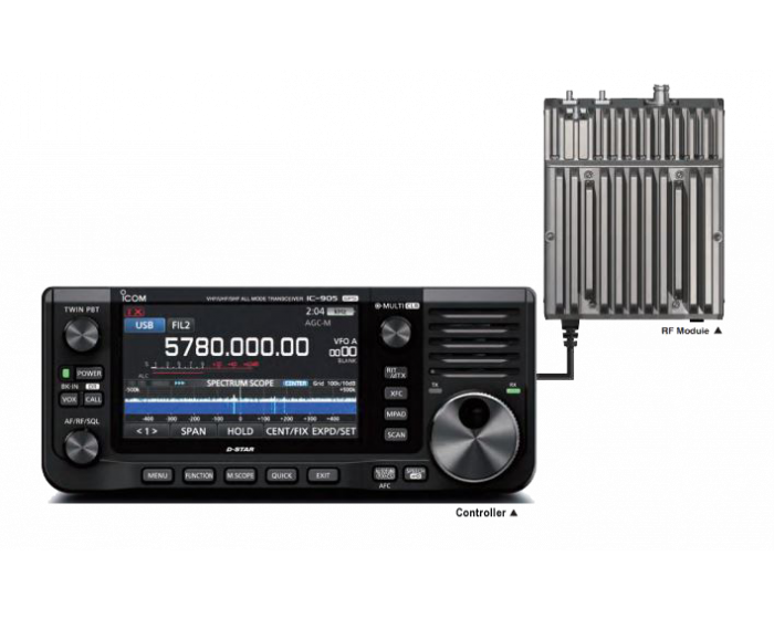 Gewend aan Observatie combineren Icom IC-905 VHF/UHF/SHF All Mode Transceiver GigaParts.com