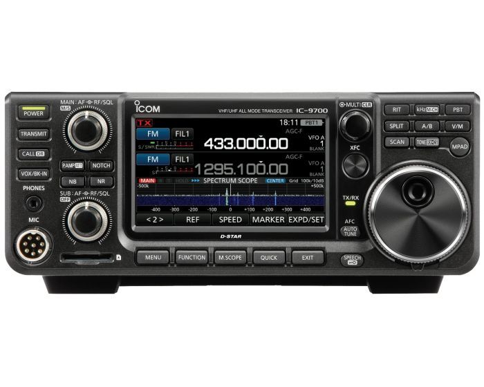 Blemished Icom IC-9700 VHF/UHF/1.2GHz All Mode D-STAR Transceiver S/N:  12006995