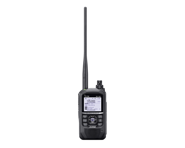 Buy ID50A VHF/UHF DStar Handheld Transceiver Dual Band Amateur
