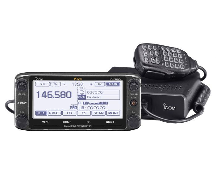 Icom ID-5100A DELUXE Dual-Band Mobile w/ D-STAR/GPS - ID-5100A-DELUXE