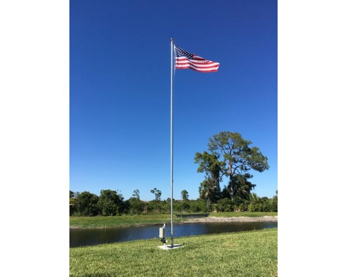 24ft 6-80M Flagpole Antenna GigaParts.com