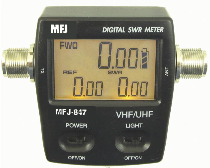 MFJ-847 125-525Mhz 120 Watt Digital Wattmeter GigaParts.com
