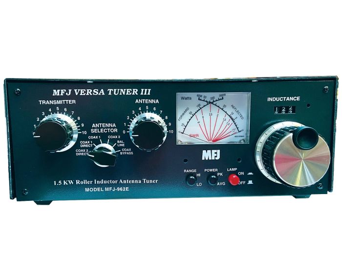 MFJ962E Manual Antenna Tuner + SWR 1830Mhz 15kW