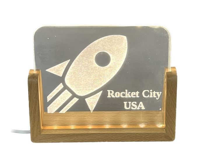 5"Customizable LED Desk Sign