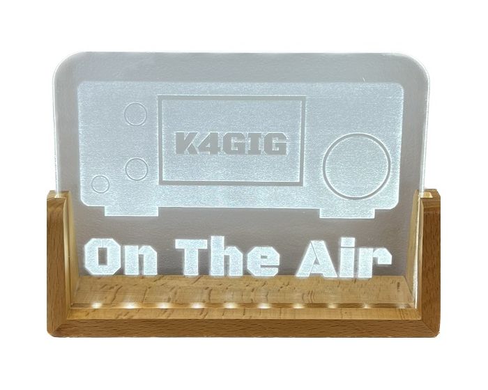 7"Customizable LED Desk Sign