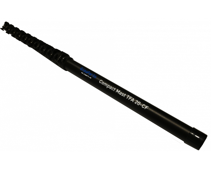 20 Foot Ultra Portable Premium Carbon Fiber Mast