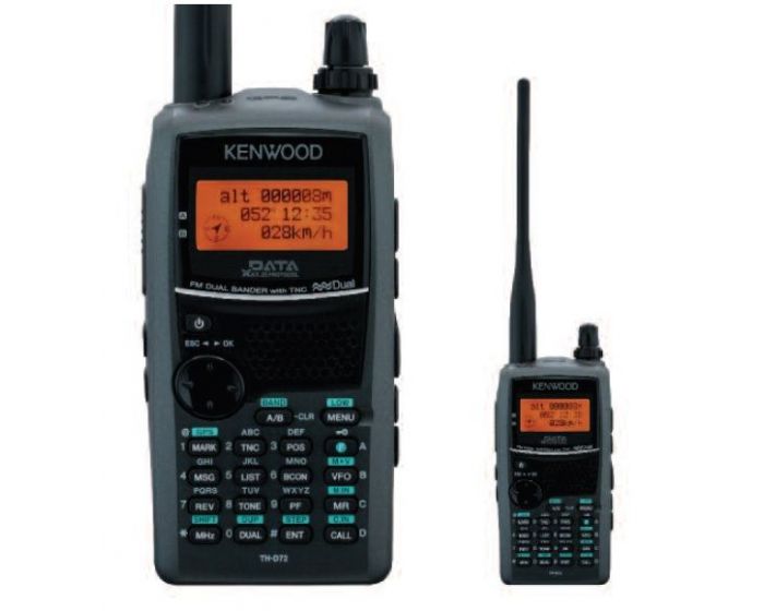 Used Kenwood THD72A Handheld radio, 2m/70cm, 5W, APRS SN B7210043