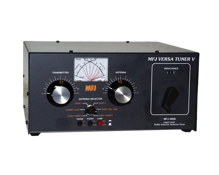 MFJ-989D 1500 Watt legal limit Versa Antenna Tuner V